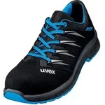 UVEX Sicherheitshalbschuh 2 trend 6937 S1P FO SR W12 Gr. 43 blau/schwarz - Blau...