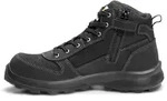 Carhartt&reg; MICHIGAN SNEAKER MID ZIP F700919, Farbe:black, Gr&ouml;&szlig;e:35 - Schwarz - 35