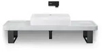 Duravit Tulum Waschtischmischer Unterputz, Ausladung 171mm, TU1070004046 - Schwarz