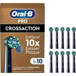 Oral-B Pro CrossAction Aufsteckb&uuml;rsten 10er (Frustfreie Umverpackung) - Schwarz