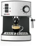 Taurus CM1821 Mini-Moka-Kaffeemaschine mit Kolben - Schwarz/Silber