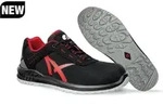 Albatros GRID Sicherheitshalbschuhe S3 SRC schwarz/rot 36 - Schwarz - 36