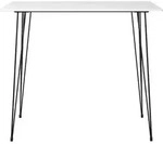 vidaXL Bartisch Wei&szlig; 120x60x105 cm - Wei&szlig;