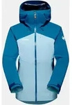 Mammut Alto Guide HS Hooded Jacket Damen Regenjacke dunkelblau / Ice-blau...