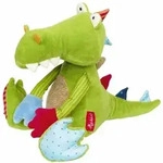 Sigikid Krokodil 32 cm Patchwork