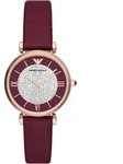 Emporio Armani GIANNI T-BAR AR11487 Damenarmbanduhr - Rot