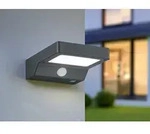 LED Solar Wandleuchte Au&szlig;enleuchte Fassadenbeleuchtung Solarlampe f&uuml;r den Garten -