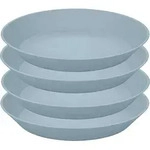 koziol Connect, Suppenteller, Rund, Blau, 24 cm, 33 mm, 4 St&uuml;ck(e) - Blau