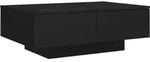 vidaXL Couchtisch Schwarz 90x60x31 cm Holzwerkstoff - Schwarz