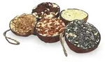 2 x 10 Stk. Lyra Pet&reg; Halbe Kokosnuss gef&uuml;llt mit Topping