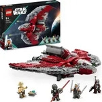 LEGO 75362 Star Wars Ahsoka Tanos T-6 Jedi Shuttle Set, baubares Raumschiff-Spielzeug