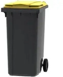 PROREGAL Premium 2-Rad-M&uuml;lltonne MGB | 240 Liter, HxBxT 107,9x58,3x73,7cm 