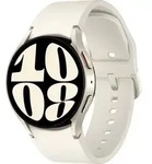 Samsung Galaxy Watch6 - 40 mm - intelligente Uhr mit Sportband - Cream - Bandgr&ouml;&szlig;e: