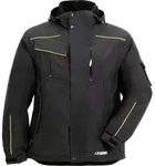 Planam Outdoor Neon Jacke grau/gr&uuml;n Gr. S, 3394044 - Schwarz - S