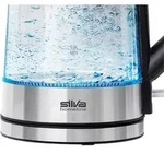 Silva Homeline KL-G 2007 Wasserkocher Glas 1,7 Liter, 2200 Watt