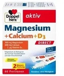 Doppelherz Magnesium+Calcium+D3 Direct Pellets 60 St