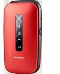 Panasonic KX-TU550, Klappgeh&auml;use, 7,11 cm (2.8"), 1,2 MP, Bluetooth, 1400 mAh, Rot -