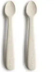 Ivory Silikonl&ouml;ffel, 2er-Set, Mushie - Beige