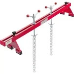 AREBOS Motorbr&uuml;cke 500 kg Rot | Motorheber, Kotfl&uuml;geltraverse 730&ndash;1480 mm