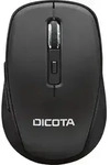 DICOTA D31980, Beidh&auml;ndig, Bluetooth, 1600 DPI, Schwarz - Schwarz