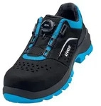 Uvex 2 xenova, Unisex, Erwachsener, Sicherheitsschuhe, Schwarz, Blau, 30 cm, S1 -