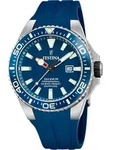 Festina Herren Uhr Casual Silikon Armbanduhr blau UF20664/1 - Blau