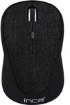 INCA Maus IWM-300RG 1600 DPI,Wireless,Nano-USBI,Stoff,10 m - Schwarz/Grau