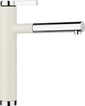 Blanco 526957, BLANCO LINEE-S SILGRANIT-Look zweifarbig softwei&szlig;/chrom