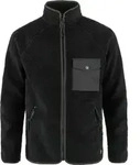 FJ&Auml;LLR&Auml;VEN Vardag Pile Fleece Black Dark Grey L - Schwarz - L