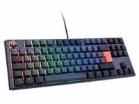 Ducky One 3 Cosmic Blue TKL Gaming Tastatur, RGB LED - MX-Blue