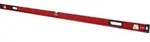 STIER Premium Wasserwaage, mit Magnet und drei Libellen, 1800 mm, 0,5 mm/m, vertikal