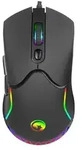 Marvo M359, Beidh&auml;ndig, Optisch, USB Typ-A, 3200 DPI, Schwarz - Schwarz
