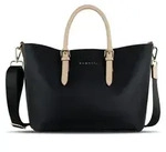 bugatti Handtasche Umh&auml;ngetasche Ella Shopper Black schwarz - Schwarz