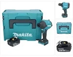 Makita DAS 180 T1J Akku Gebl&auml;se 18 V Brushless + 1x Akku 5,0 Ah + Makpac - ohne