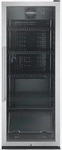 SEVERIN 10008841000, SEVERIN Flaschenk&uuml;hlschrank () FKS 8841 aus Edelstahl, schwarz