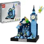 LEGO 43232 Disney Peter und Wendys Flug &uuml;ber London, Skyline-Diorama-Set mit im