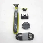 Philips OneBlade 360 QP2734/30 Face, Folienschaber, Anthrazit, Limette,