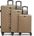 REDOLZ Essentials 07 Trolley Set 3-teilig Champagne 2 taupe 56cm - Taupe/Braun
