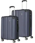 Travelite Travelite City - 4-Rollen Trolley Set 2tlg. - Blau