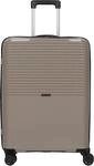 d&n Travel Line 4000 4-Rollen Trolley 66 cm - Taupe - Taupe