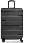 Franky Munich 4.0 4 Rollen Trolley L 76 cm mit Dehnfalte - Schwarz