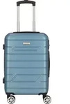 Nowi Bergamo 4 Rollen Kabinentrolley 56 cm - Hellblau