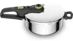 Tefal Secure Trendy Schnellkochtopf Ohne Korb 4 L - Silber