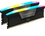 Corsair Vengeance RGB , 64 GB, 2 x 32 GB, DDR5, 6000 MHz, 288-pin DIMM, Schwarz