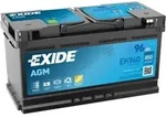 Exide EK960, AGM (Absorbierende Glasmatte), 96 Ah, 12 V, 850 A, Auto,...