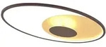 Lindby LED-Deckenleuchte Feival, 73 cm, rost/ gold, dimmbar - Braun