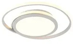 Lucande LED-Deckenlampe Noud, 49 cm, silber, Alu, dimmbar - Silber