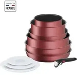 TEFAL INGENIO Daily Chef Kochgeschirr 10 p, Induktion, Antihaftbeschichtung, Pfanne