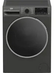 beko 7175782400, Beko B3WFT510415M Waschmaschine Frontlader 10kg AddXtra Dampf Grau,