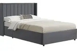 Juskys Polsterbett Savona 120x200 cm - Bett mit Stauraum, Lattenrost, Samt-Bezug -